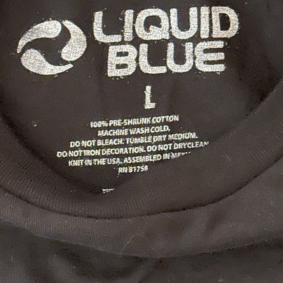 2016 Liquid Blue Pink Floyd Band Shirt - Picture 4 of 6